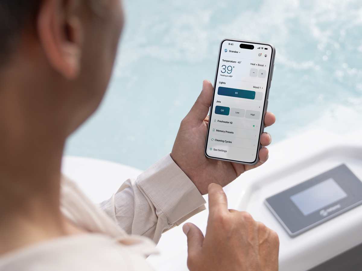 Application HotSpring Spas pour le contrôle à distance du spa