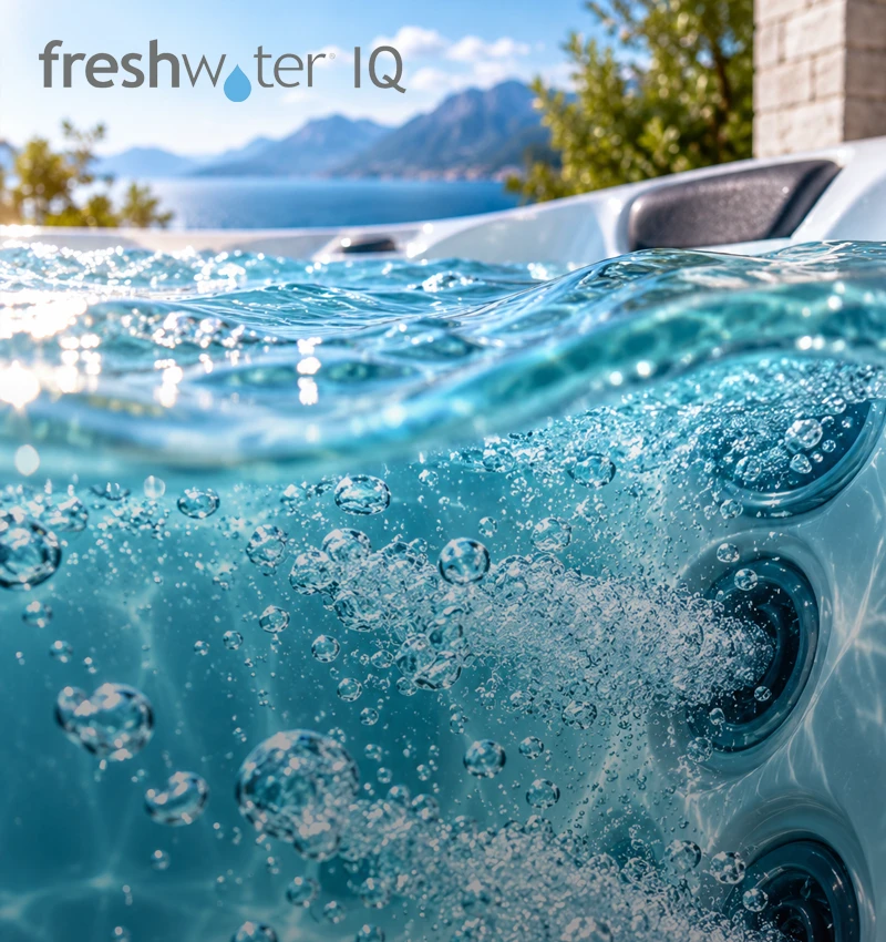 Spa à eau salée : découvrez le système FreshWater®