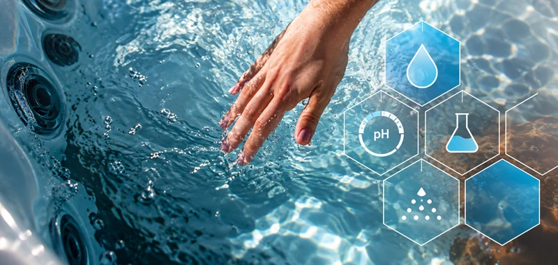 Système FreshWater IQ pour le contrôle de l’eau d’un spa HotSpring