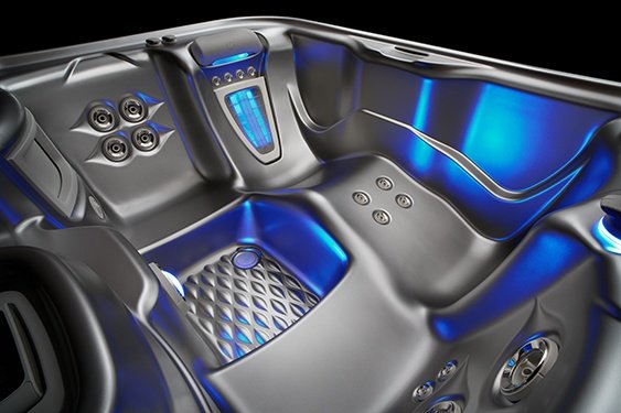 The next obvious factor influencing hot tub pricing is features. These are big price drivers.